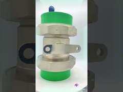 90 mm PPR dubbele unie kogelkraan PN25 corrosiebestendig