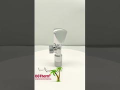 Chroomgeplatte hoekklep Kwaliteit gewaarborgd Traditioneel ontwerp Keuken Badkamer Hoekklep