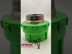 PPR Manchetkoppeling met mannelijke schroefdraad Kunststof PPR Buisfittingen 75*2 1/2