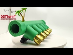 PPR Messing Rood 5-weg Verdelers Aangepast Logo en Kleur 20mm