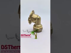 2' PN25 PEX Messing Fittingen 105 Graden Elleboog Pex Fittingen