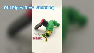 PPR Bibcock-klep verbindt oud met nieuw sanitair