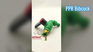 PPR Bibcock-klep lekvrije sanitairoplossing