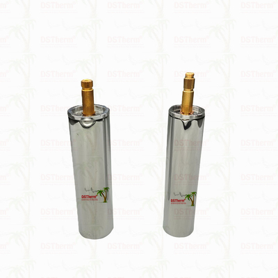 Chroomgeplatte klepcartridge met verlengslee 1/2" - 1" maat
