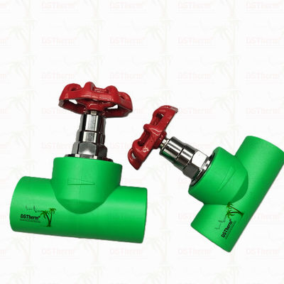 PPR-stopklep en PPR-globe-klep met cryogene behandeling