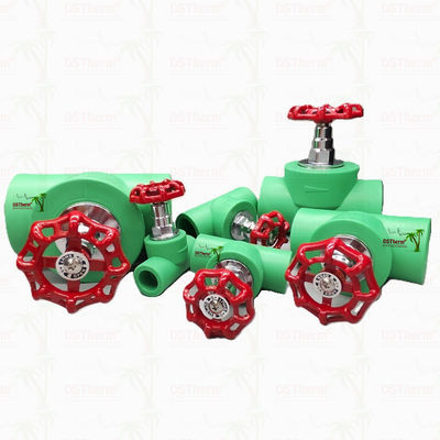 PPR-stopklep en PPR-globe-klep met cryogene behandeling