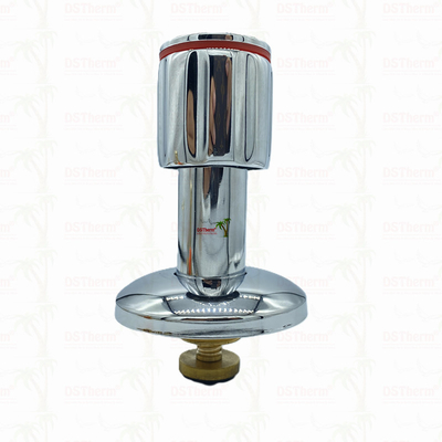 Ppr-chroomgeplatte stopklep met antidraaiend handvat laag onderhoud 20-32 mm aanpasbare grootte