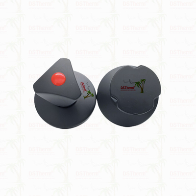 Triangle Handle Stop Valve Top Part Messing Cartridge Zwart bekleed Valve Verborgen Valve Cartridge Global Valve Cartridge