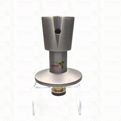 Goud gecoate stopklep bovendeel rond handvat met zijkant slot klep cartridge met verschillende handvaten