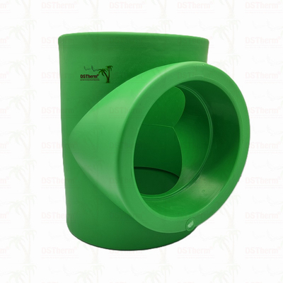 PPR Equal Tee voor leidingsysteem PN25 DN160 Hoge duurzaamheid Eco-conscious
