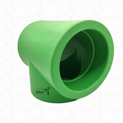 PPR Equal Tee voor leidingsysteem PN25 DN160 Hoge duurzaamheid Eco-conscious