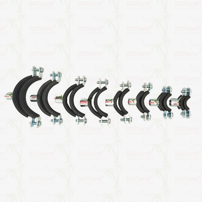 PPR Metal Pipe Clamp Hight Quality of Clamp with Rubber Corrosion-Resistant  20-160mm