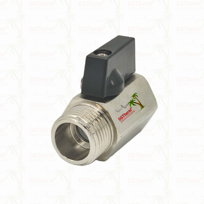 Vernielde mini-balk klep voor loodgietersysteem 1/2 '' Corrosiebestendigheid Ruimte-efficiëntie