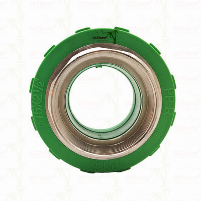 Vrouwelijke PPR-draadkoppeling Plastic PPR-pijpbevestigingen 75*2 1/2" maat