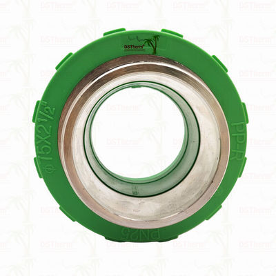 PPR Manchetkoppeling met mannelijke schroefdraad Kunststof PPR Buisfittingen 75*2 1/2" Aangepaste maat