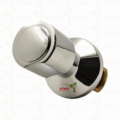 Verchroomde messing afsluiter Globale klep Zuid-Amerikaanse stijl B 1/2"-1"