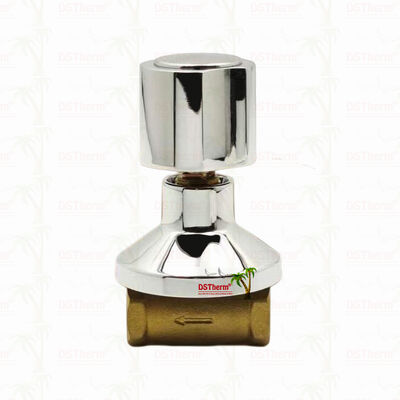 Verchroomde messing afsluiter Globale klep Zuid-Amerikaanse stijl B 1/2"-1"