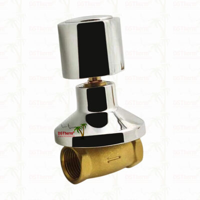 Verchroomde messing afsluiter Globale klep Zuid-Amerikaanse stijl B 1/2"-1"