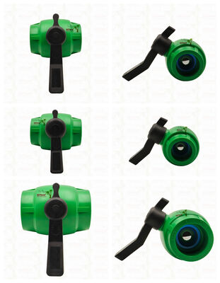 PPR-balk met volle boring en snelle doorstroming met koperen cartridge voor PPR-buis 20-63 mm aanpasbaar