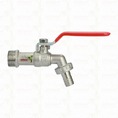 Medium Versatile Ball Bibcocks met de beste anti-roest DACROMET HANDEL kraan water kraan Spigot 1/2 "-1"