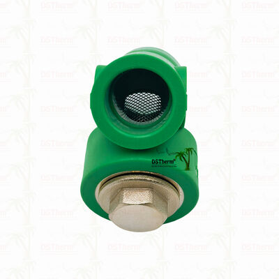 PPR strainer klep PN25 Compact Y-vorm filter klep 20 ∼32 mm voor water systemen