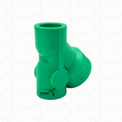 PPR strainer klep PN25 Compact Y-vorm filter klep 20 ∼32 mm voor water systemen