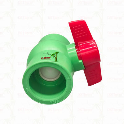 PPR Plastic Ball Valve met Plastic Ball voor loodgietersysteem 20-63mm nullekkel
