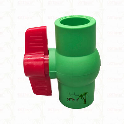 PPR Plastic Ball Valve met Plastic Ball voor loodgietersysteem 20-63mm nullekkel