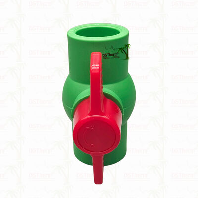 PPR Plastic Ball Valve met Plastic Ball voor loodgietersysteem 20-63mm nullekkel