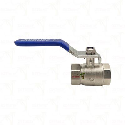 PN25 Messing Ball Valve Chroom-geplatte Ball Vrouwelijke x Vrouwelijke Full Port 1/2" ′′ 4