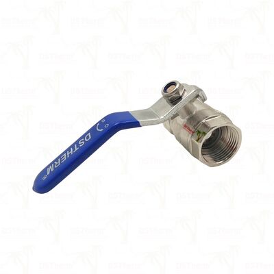 PN25 Messing Ball Valve Chroom-geplatte Ball Vrouwelijke x Vrouwelijke Full Port 1/2" ′′ 4
