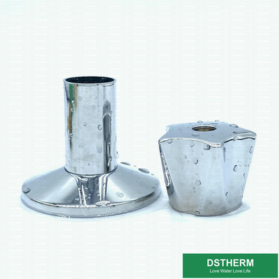 Plum Blossom Chrome Plated Handle voor de Patronen van het Klepmessing