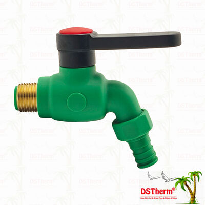 PPR Bibcocks Water spoot kraan water kraan Spigot aangepast kleur 1/2 